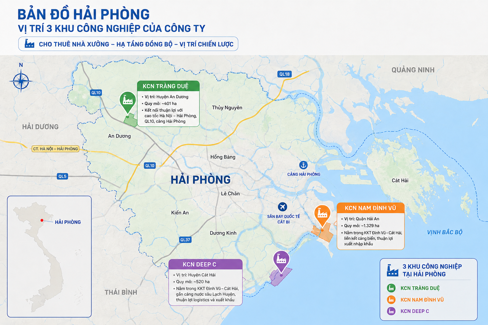 Hai Phong Map