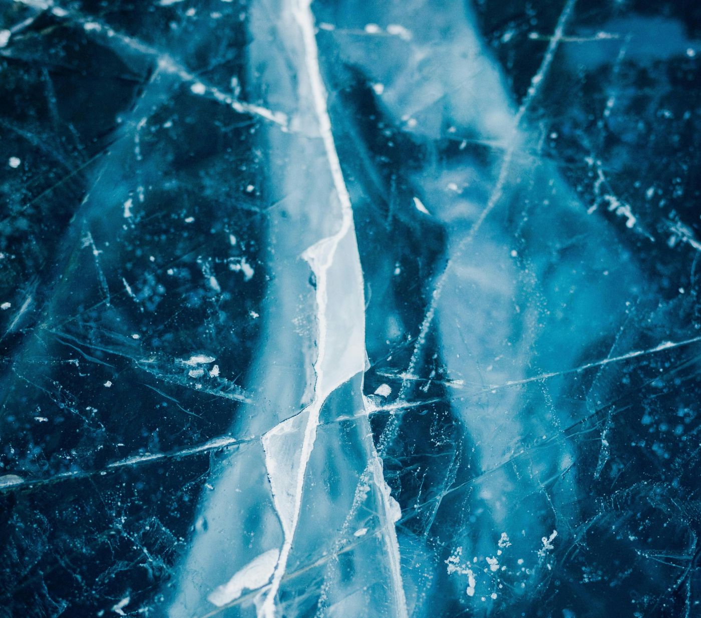 A block of ice
