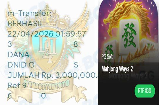 BUKTI JACKPOT DYNASTY4DTOTO