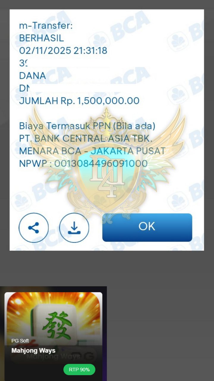 BUKTI JACKPOT DYNASTY4DTOTO