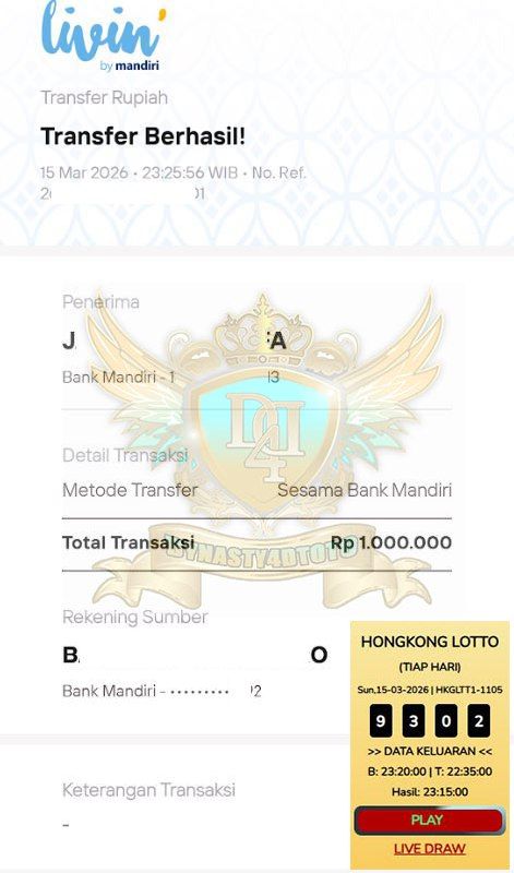 BUKTI JACKPOT DYNASTY4DTOTO