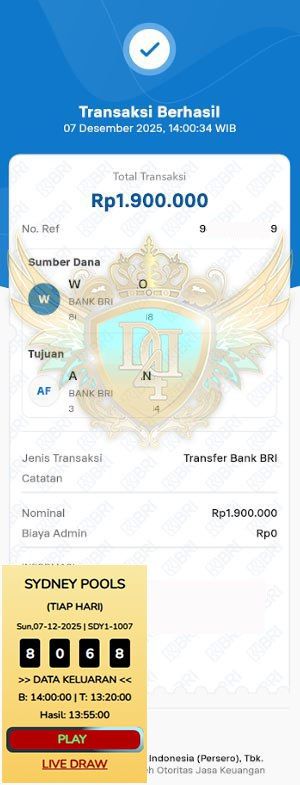 BUKTI JACKPOT DYNASTY4DTOTO
