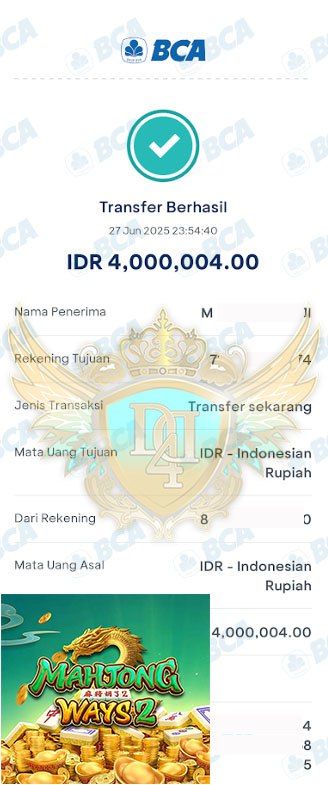 BUKTI JACKPOT DYNASTY4DTOTO