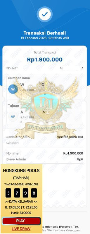 BUKTI JACKPOT DYNASTY4DTOTO