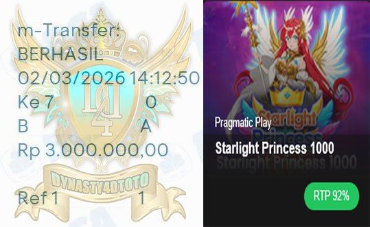 BUKTI JACKPOT DYNASTY4DTOTO