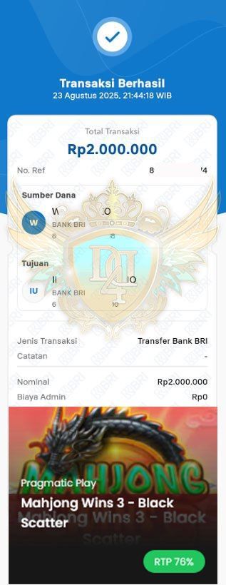BUKTI JACKPOT DYNASTY4DTOTO