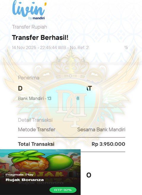 BUKTI JACKPOT DYNASTY4DTOTO