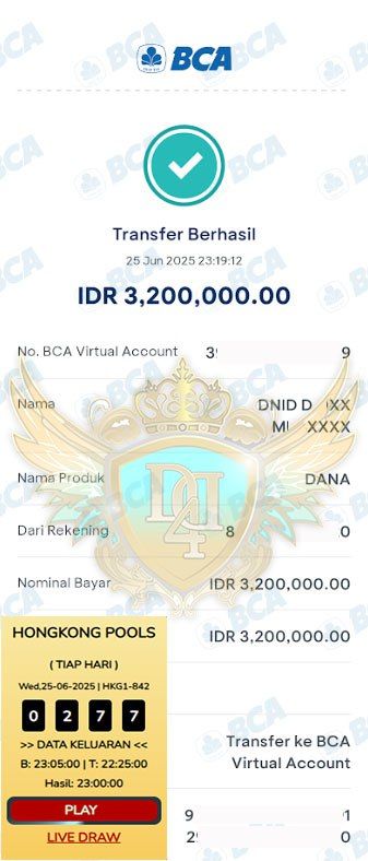 BUKTI JACKPOT DYNASTY4DTOTO