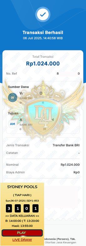 BUKTI JACKPOT DYNASTY4DTOTO