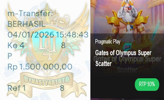 BUKTI JACKPOT DYNASTY4DTOTO