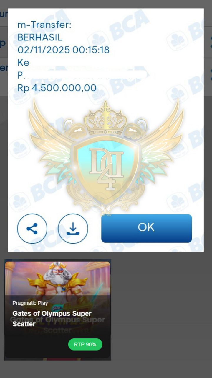 BUKTI JACKPOT DYNASTY4DTOTO