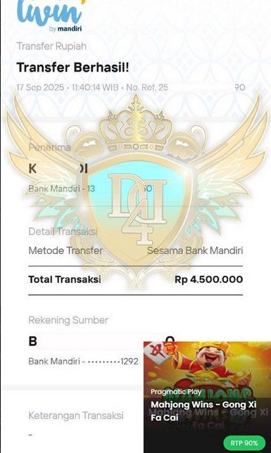 BUKTI JACKPOT DYNASTY4DTOTO