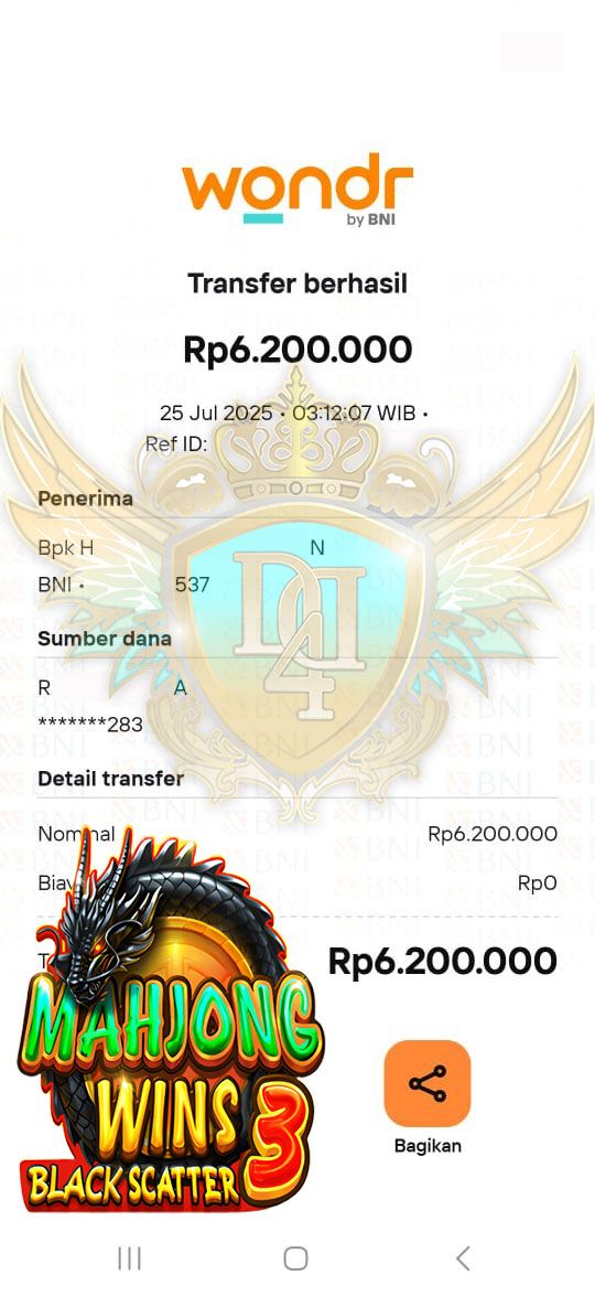 BUKTI JACKPOT DYNASTY4DTOTO