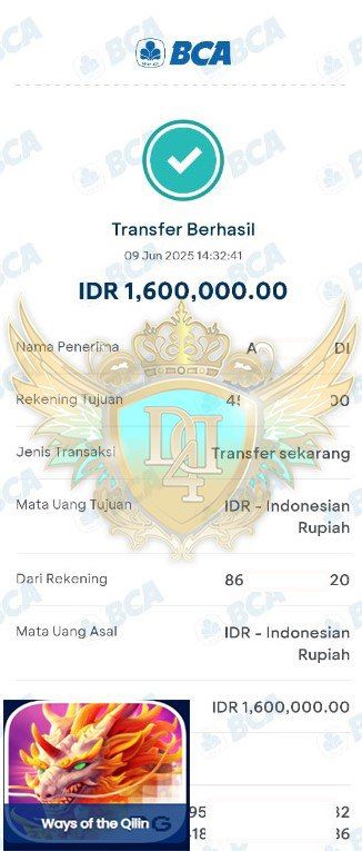 BUKTI JACKPOT DYNASTY4DTOTO