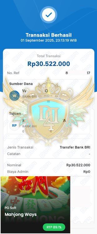 BUKTI JACKPOT DYNASTY4DTOTO