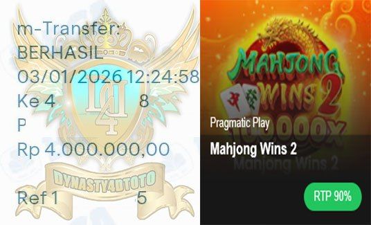 BUKTI JACKPOT DYNASTY4DTOTO