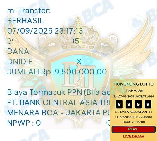 BUKTI JACKPOT DYNASTY4DTOTO