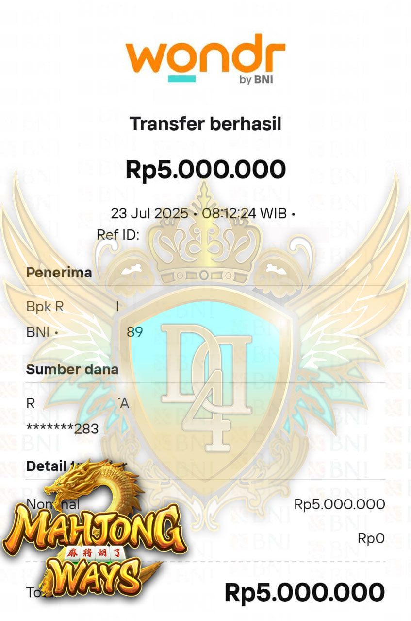 BUKTI JACKPOT DYNASTY4DTOTO