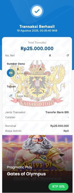 BUKTI JACKPOT DYNASTY4DTOTO
