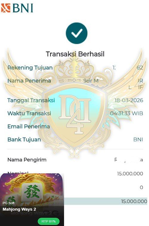BUKTI JACKPOT DYNASTY4DTOTO