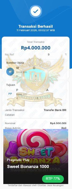 BUKTI JACKPOT DYNASTY4DTOTO