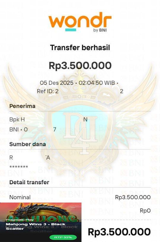 BUKTI JACKPOT DYNASTY4DTOTO