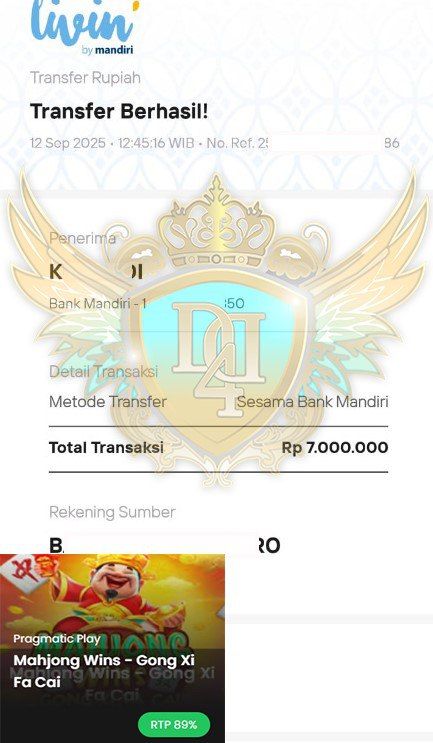 BUKTI JACKPOT DYNASTY4DTOTO