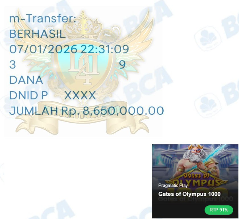 BUKTI JACKPOT DYNASTY4DTOTO