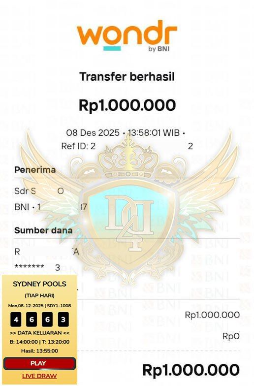 BUKTI JACKPOT DYNASTY4DTOTO