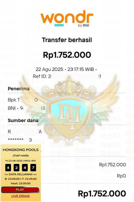 BUKTI JACKPOT DYNASTY4DTOTO