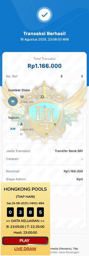 BUKTI JACKPOT DYNASTY4DTOTO