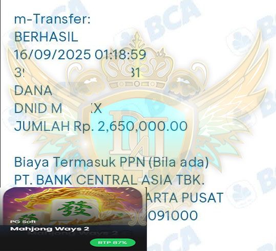 BUKTI JACKPOT DYNASTY4DTOTO