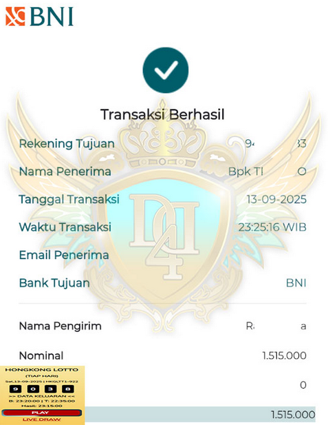 BUKTI JACKPOT DYNASTY4DTOTO