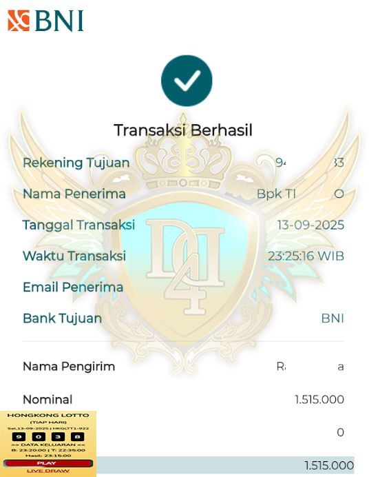 BUKTI JACKPOT DYNASTY4DTOTO