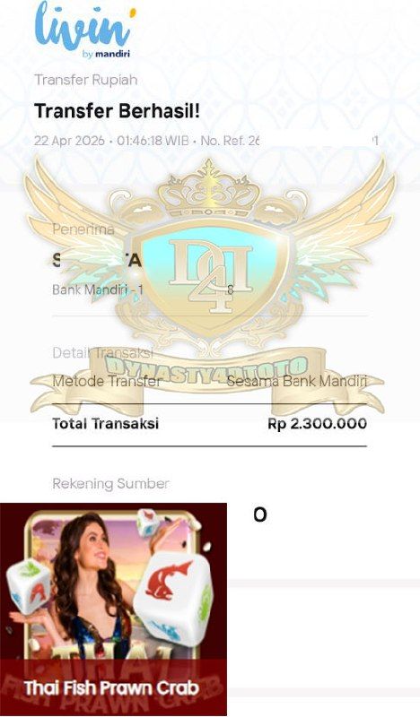 BUKTI JACKPOT DYNASTY4DTOTO