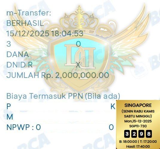 BUKTI JACKPOT DYNASTY4DTOTO