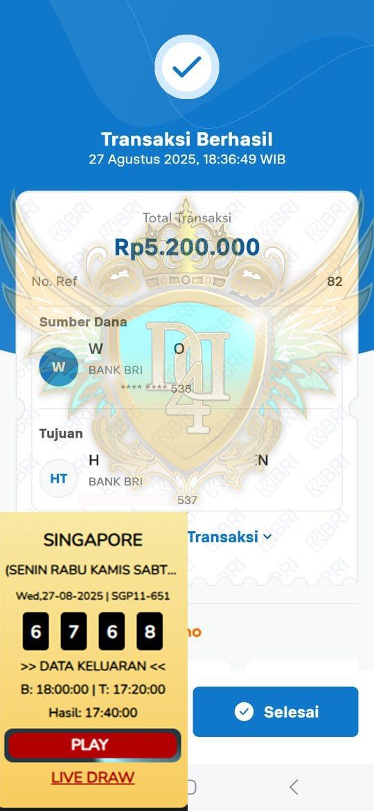 BUKTI JACKPOT DYNASTY4DTOTO
