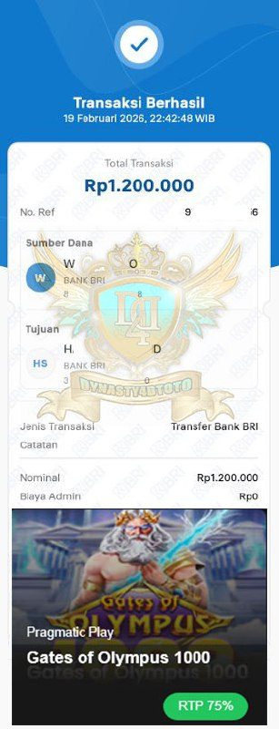 BUKTI JACKPOT DYNASTY4DTOTO