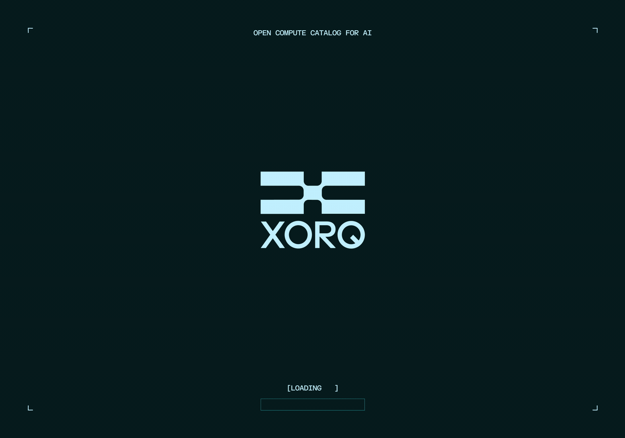 Xorq loading animation