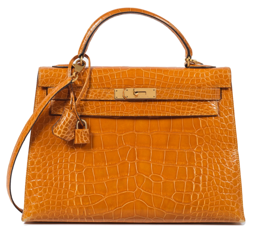 Kelly 32 in Shiny Alligator