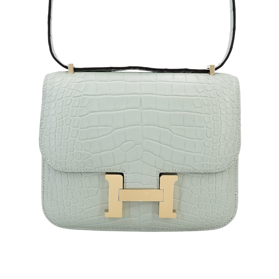 Mini Constance 19 in Matte Alligator