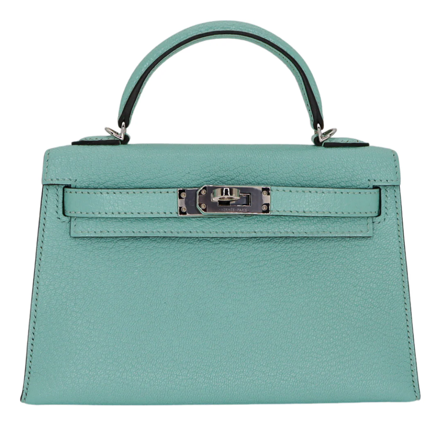 Kelly II Sellier Mini In Chèvre 