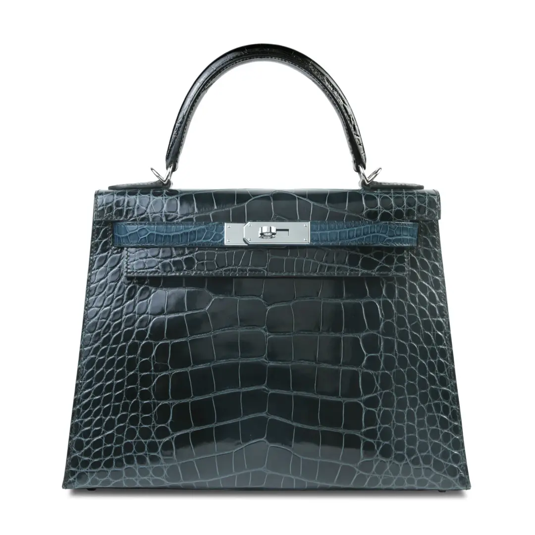 Kelly 28 In Shiny Alligator 