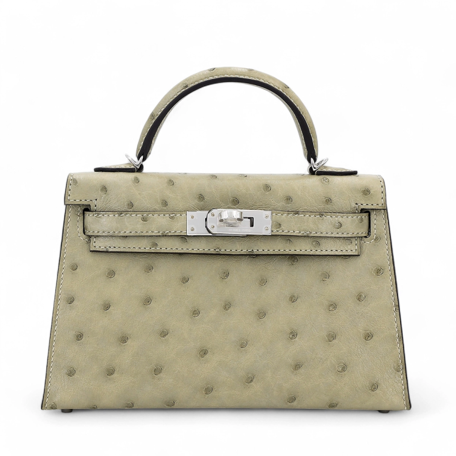Mini Kelly II In Ostrich