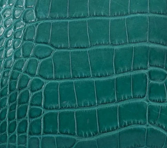 7J - Malachite in Matte Alligator