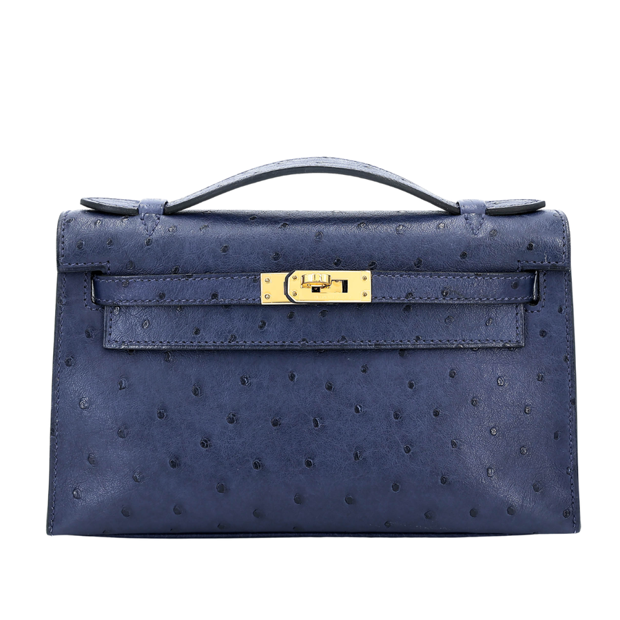Kelly Pochette In Ostrich