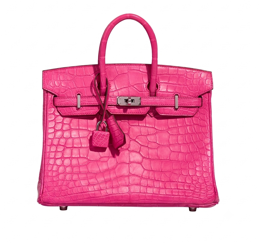 Birkin 25 in matte alligator