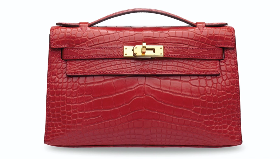 Kelly Pochette in Matte Alligator