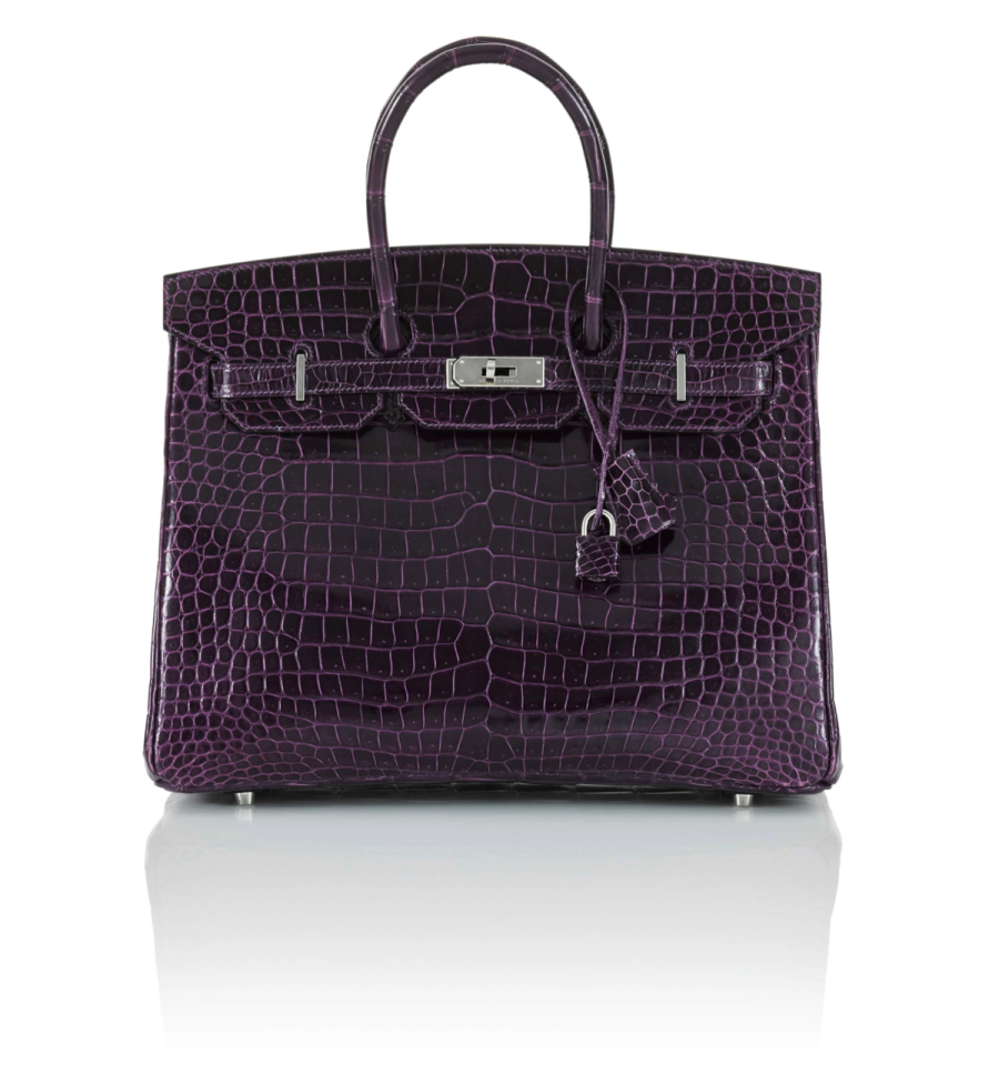 Hermes Birkin 25 in Porosus Crocodile