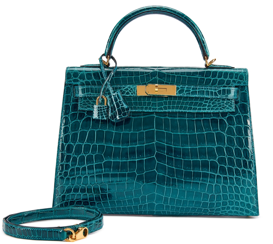 Kelly 32 in Shiny Niloticus Crocodile 